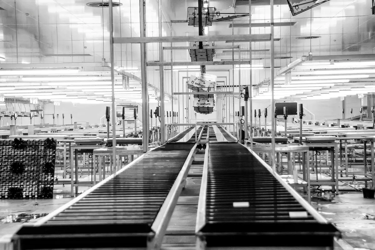 Production monitoring and MES system on a factory floor
